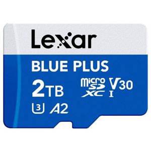Lexar microSDXC 2TB 170MB/s UHS-I C10 A2 U3 V30 Blue Plus memorijska kartica + SD adapter