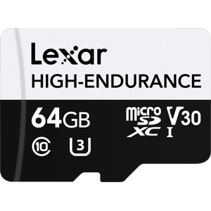 Lexar microSDXC 64GB 100MB/s 35MB/s Class 10 UHS-I C10 A1 V30 U3 High-Endurance memorijska kartica