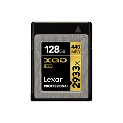 Lexar XQD Card 128GB 440mb/s 2933x Prof including XQD 2.0 USB 3.0 Reader memorijska kartica i čitač kartica