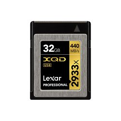 Lexar XQD Card 32GB 440mb/s 2933x Prof including XQD 2.0 USB 3.0 Reader memorijska kartica i čitač kartica