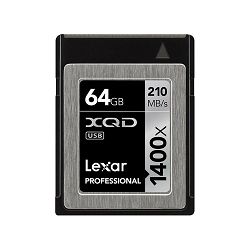 Lexar XQD Card 64GB 210mb/s 1400x Professional memorijska kartica