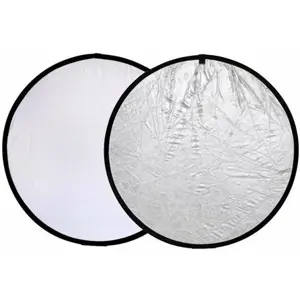 Linkstar dosvjetljivač 2u1 srebrni bijeli R-60SW Silver/White 60cm