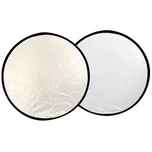 Linkstar dosvjetljivač 2u1 srebrni bijeli R-80SW Silver/White 80cm