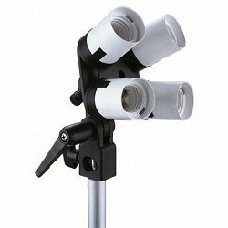 Linkstar Lampholder LH-4U + Umbrella Holder + Tilting Bracket adapter nosač za 4x E27 žarulje