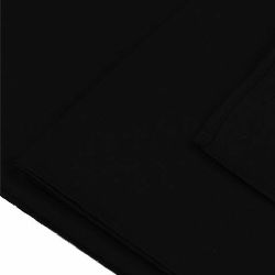 Linkstar studijska foto pozadina od tkanine pamuk BCP-02 6x6m Black crna Cotton Background Cloth Non-washable