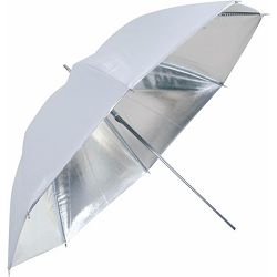 Linkstar Umbrella PUK-84SW Silver White 100cm (reversible) studijski foto kišobran