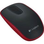 Logitech T400, miš na dodir, crveni