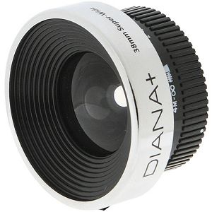 Lomography Diana+ 38mm Super Wide A. Lens Z720 tools 
