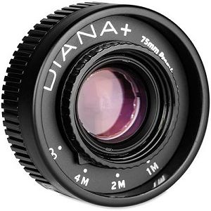 Lomography Diana+ 75mm Premium Glass Lens Z750 tools 