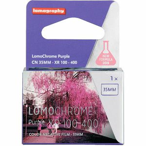 Lomography Lomo Chrome Purple XR100-400 film format 35mm 