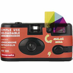 Lomography Simple Use Film Camera Color Negative 400 Metropolis jednokratni fotoaparat (SUC100MP)