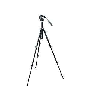 Manfrotto ALU TRIPOD BLK W/128LP HEAD 190XB,128LP