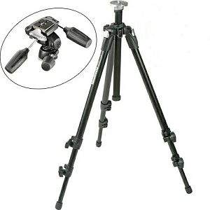 Manfrotto BASIC TRIPOD BLACK W/804RC2 HD 055XDB,804RC2