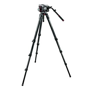 Manfrotto PRO SINGLE CF KIT 100 509HD,536K NORD - Video PRO SINGLE CF KIT 100