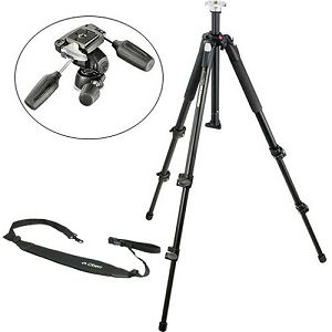 Manfrotto TR055XB+HD804RC2+102 055XB,804RC2K,102 Strap