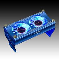 Memory Cooler KINGSTON KHX-FAN (2fan 6,3000RPM,25dB,3-pin), Retail