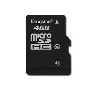 Memory ( flash cards ) KINGSTON NAND Flash Micro SDHC 4GB Class 10, 1pcs