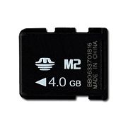 Memory ( flash cards ) SILICON POWER NAND Flash Memory Stick Micro M2 4096MB, 1pcs