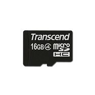 Memory ( flash cards ) TRANSCEND NAND Flash Micro SDHC 16GB Class 4, Plastic, 1pcs