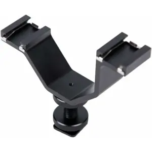 Micnova MQ-DHA Twin Mic Mount dual hot shoe adapter