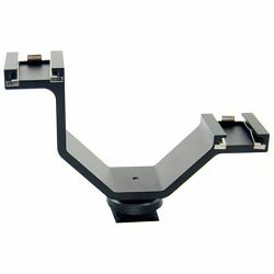 Micnova Twin Mic Mount dual hot shoe adapter