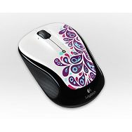 Miš Wireless M325 White Paisley