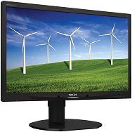 Monitor LCD PHILIPS 220B4LPCB/00 (1680x1050, LED backlight, 1000:1, : 20000000:1(DCR), 170/160, 5ms, DVI/VGA/Audio Black