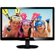 Monitor LCD PHILIPS 226V4LSB/00 (21.5, 1920x1080, LED Backlight, 1000:1, 10000000:1(DCR), 170/160, 5ms, DVI/VGA) Black