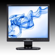 Monitor LCD|||LCD||| PHILIPS 17S1SB 17" TFT Active Matrix 1280x1024, 800:1, 25000:1(DCR), 176/170, 5ms, 250cd/m^2, RGB, Digital Visual Interface (DVI), Silver
