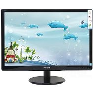 Monitor LED PHILIPS 193V5LSB2/10 (18.5", 1366x768, 800:1, 10000000:1(DCR), 90/65, 5ms, VGA) Black