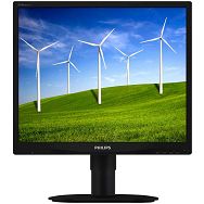 Monitor LED PHILIPS 19B4LCB5/00 ((1280×1024) Pivot LEDTFT, 5ms, 250cd/m2, speakers, D-Sub/DVI-D, black