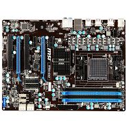 MSI Main Board Desktop AMD 970 (SAM3+,DDR3,SATA III,RAID,LAN,USB 2.0/3.0) ATX Box