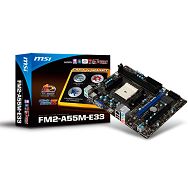 MSI Main Board Desktop AMD A55 (SFM2,DDR3,SATA II,GLAN,USB,VGA,HDMI) mATX Box