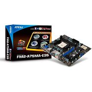 MSI Main Board Desktop AMD A75 (SFM2,DDR3,SATA II,GLAN,USB,VGA,HDMI, DVI) mATX Box