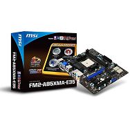 MSI Main Board Desktop AMD A85 (SFM2, DDR3, SATA II, SATA III, RAID, GLAN, USB2.0, USB3.0, VGA, HDMI, DVI) ATX Box
