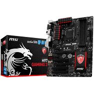 MSI Main Board Desktop H97 (S1150, DDR3, USB3.0,USB2.0,SATA III,M.2,RAID,HDMI,DVI,VGA,Audio Line-Out,Audio Line-In,Microphone-In,LAN) ATX Retail