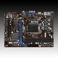 MSI Main Board Desktop  iB75 (Socket 1155, DDR3, SATA II,SATA III,PS/2,USB2.0,USB3.0,LAN,Audio Line-In,Audio Line-Out,Microphone-In,HDMI,VGA) mATX Retail