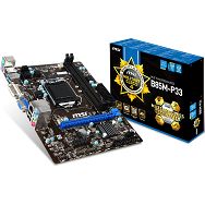 MSI Main Board Desktop iB85 (S1150, DDR3, SATA II,SATA III,PS/2,USB2.0,USB3.0,LAN,Audio Line-In,Audio Line-Out,Microphone-In,DVI,VGA) mATX Retail