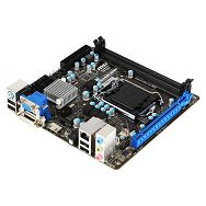 MSI Main Board Desktop iH61 (S1155, DDR3, SATA II,PS/2,USB2.0,LAN,Audio,HDMI,DVI,VGA) Mini-ITX Retail