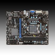 MSI Main Board Desktop  iH61 (Socket 1155, DDR3, PS/2,USB2.0,DVI,VGA,LAN,Audio Interface,SATA II) mATX Retail