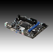 MSI Main Board Desktop  iH61 (Socket 1155, DDR3, PS/2,VGA,USB2.0,LAN,Audio Interface,SATA II,DVI) mATX Bulk