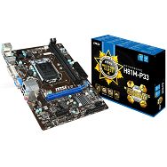MSI Main Board Desktop iH81 (S1150, DDR3, SATA II,SATA III,PS/2,USB2.0,USB3.0,LAN,Audio Line-In,Audio Line-Out,Microphone-In,DVI,VGA) mATX Retail