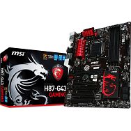 MSI Main Board Desktop iH87 (S1150, DDR3, USB3.0,USB2.0,SATA III,RAID,HDMI,DVI,VGA,Audio Line-Out,Audio Line-In,Microphone-In,LAN) ATX Retail