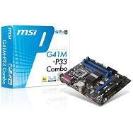 MSI Main Board Desktop INTEL iG41 (S775,DDR2/DDR3,VGA,SATA II,LAN,USB 2.0) mATX Box