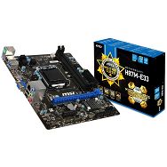MSI Main Board Desktop Kabini AM1I (SAM1, DDR3, SATA III,PS/2,USB2.0,USB3.0,LAN,Audio,HDMI,DVI,VGA) Mini-ITX Retail