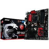 MSI Main Board Desktop Z87 (S1150, DDR3, USB3.0,USB2.0,SATA III,RAID,HDMI,DVI,VGA,Audio Line-Out,Audio Line-In,Microphone-In,LAN) ATX Retail
