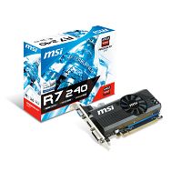 MSI R7 240 v1, 2GB DDR3, VGA, DVI, HDMI