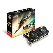 MSI R9 270X HAWK 2GB GDDR5, DVI-I, DVI-D, DP, HDMI