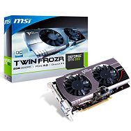 MSI Video Card GTX 660 TwinFrozr III GDDR5 2GB/192bit, 1033MHz/6008MHz, PCI-E 3.0 x16, DP, HDMI, 2xDVI, VGA Cooler (Double Slot), Retail