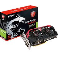 MSI Video Card GTX 760 GAMING GDDR5 2GB/256bit, 1006MHz/6008MHz, PCI-E 3.0 x16, DP, HDMI, 2xDVI, VGA Cooler (Double Slot), Retail